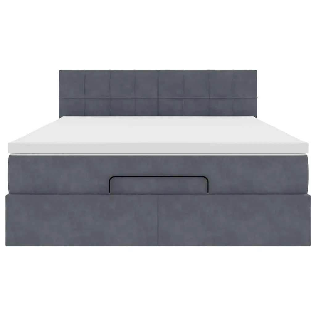 Double Ottoman Bed with Pocket Spring Mattress