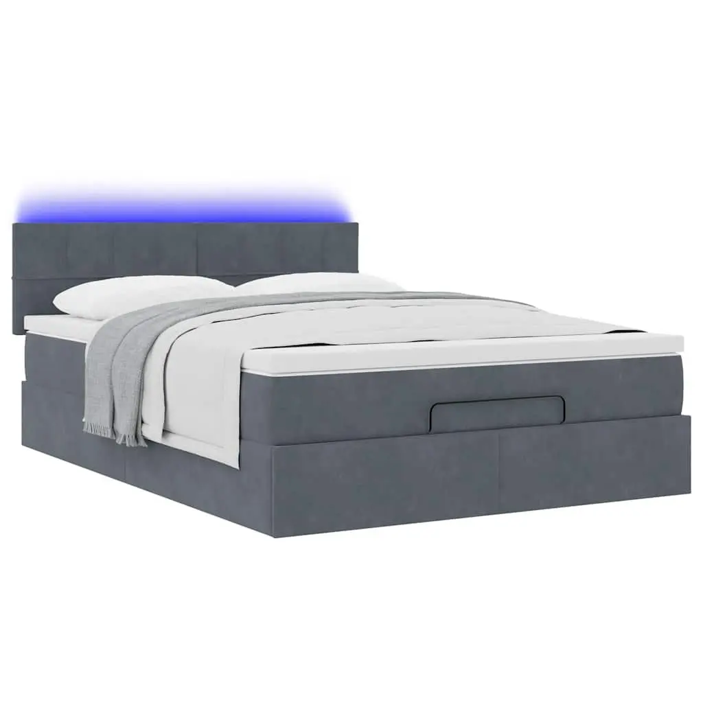 Queen Ottoman Bed with Pocket Spring Mattress