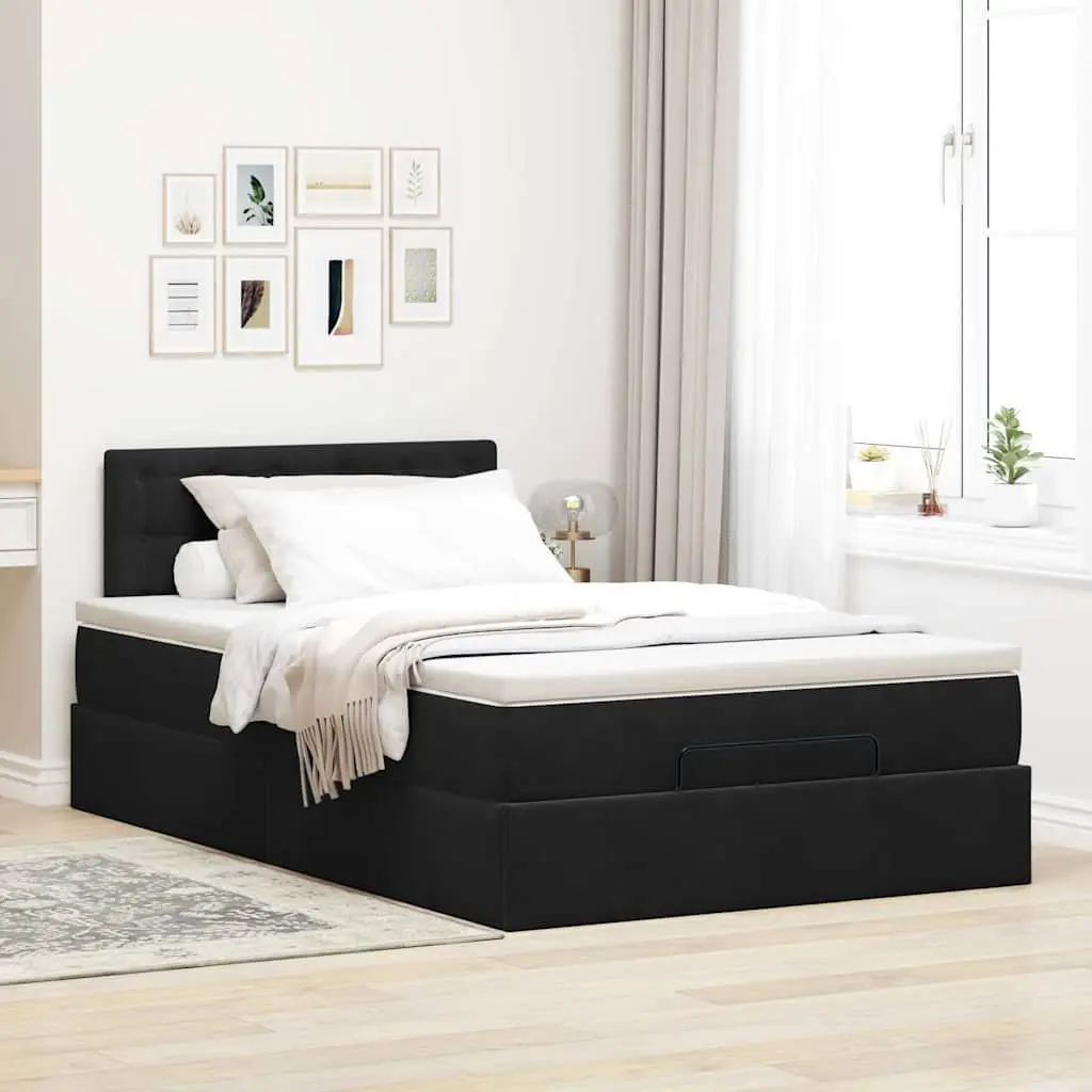 Ottoman Bed King Single with Pocket Spring Mattress