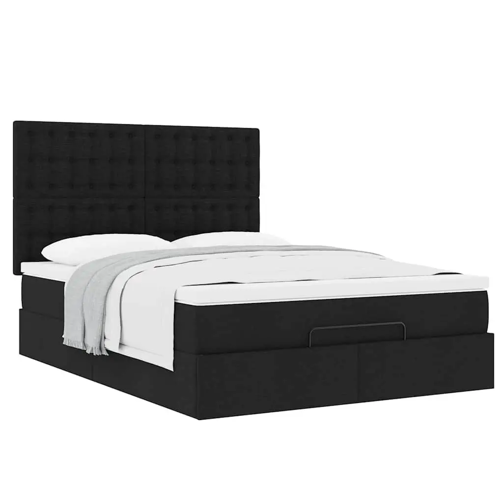 Double Ottoman Bed with Pocket Spring Mattress