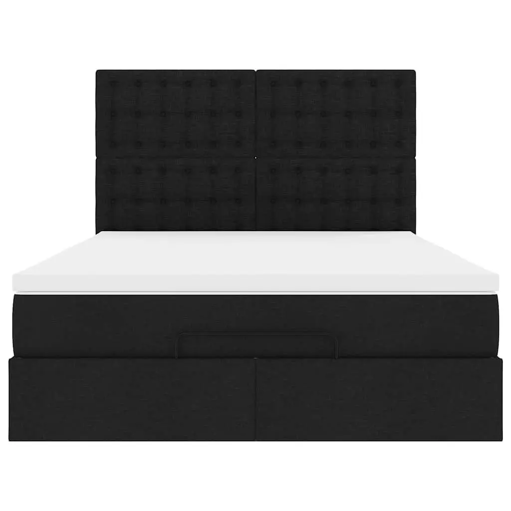 Double Ottoman Bed with Pocket Spring Mattress