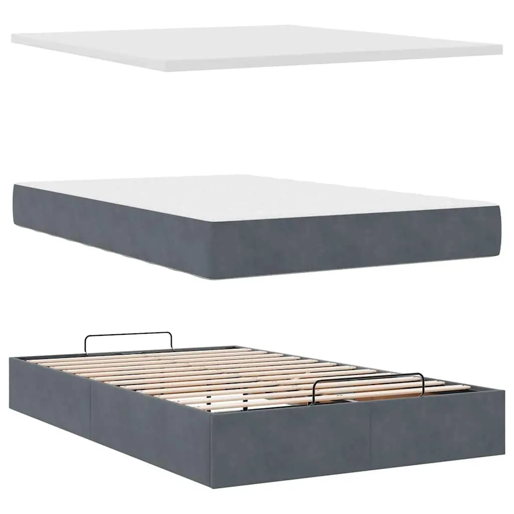 Ottoman Bed King Single with Pocket Springs