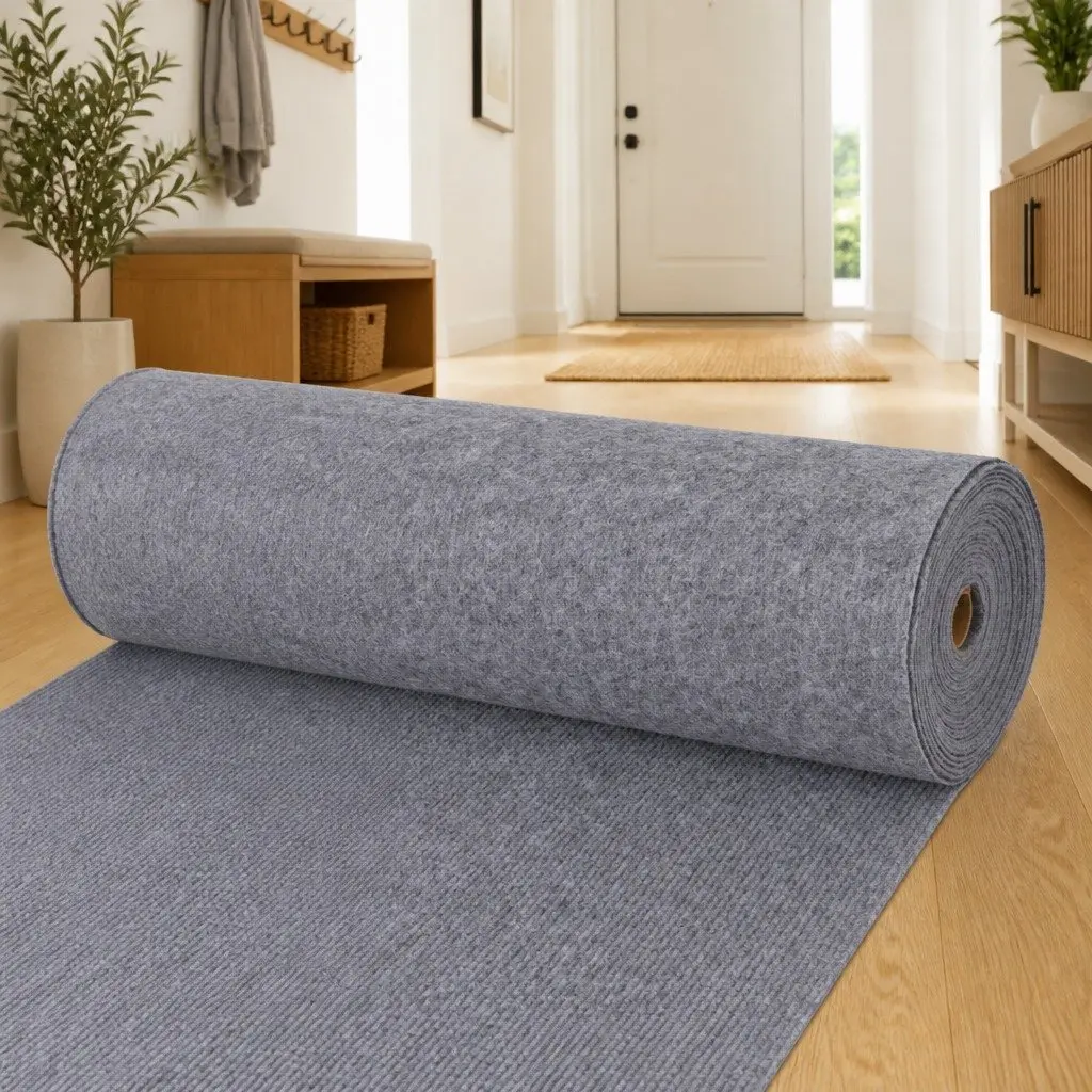 Grey Runner Rug 1.2 x 10m for Indoor Outdoor Use