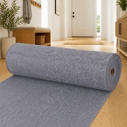 Premium Grey Runner Rug 1.2 x 10m for Indoor Outdoor Use