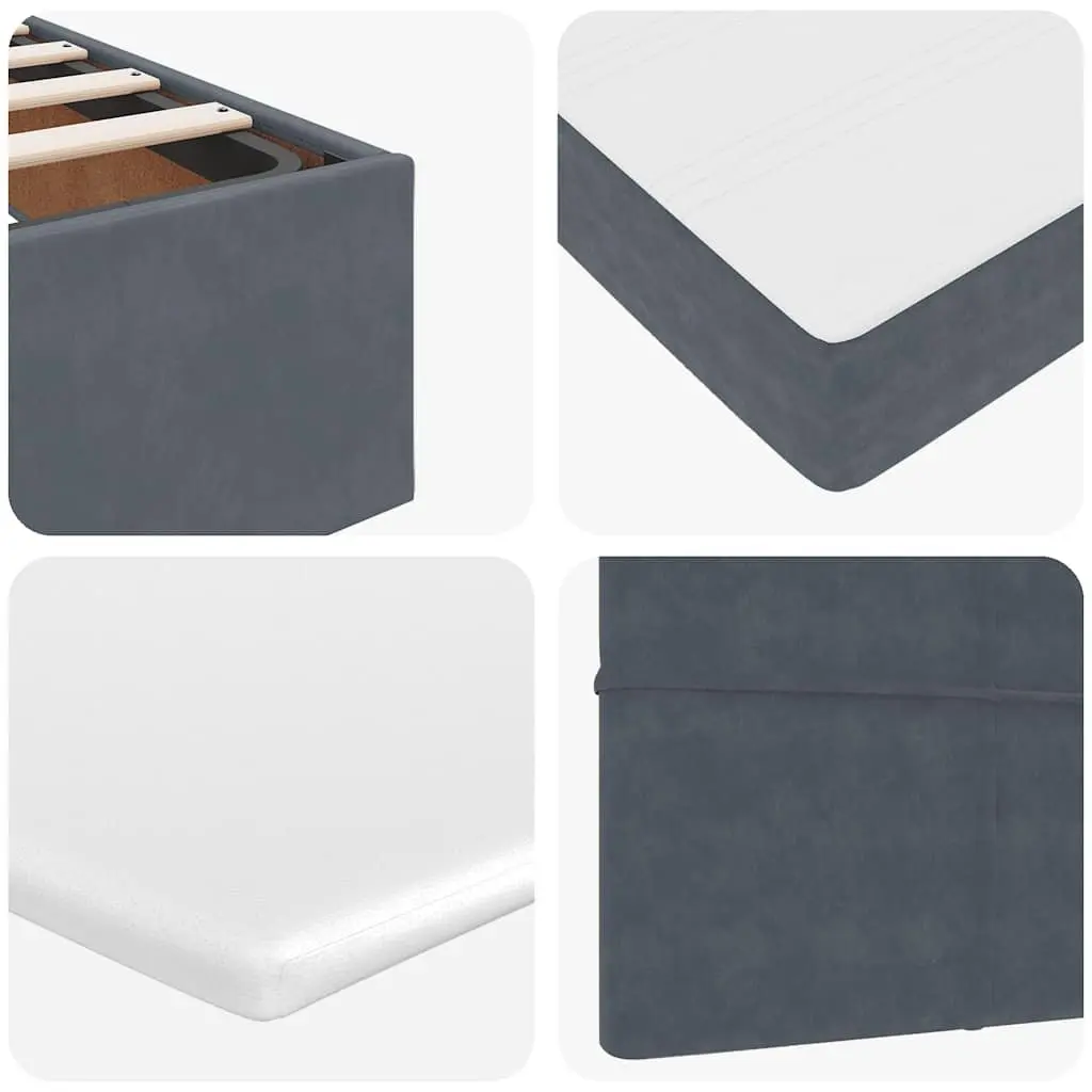 Ottoman Bed with Pocket Spring Mattress and LED Lights