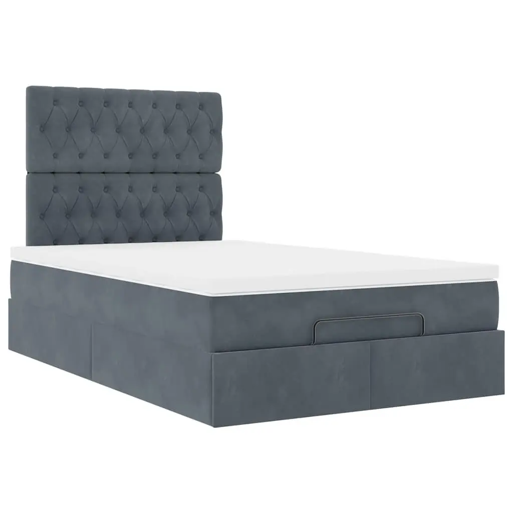 King Single Ottoman Bed with Pocket Spring Mattresses