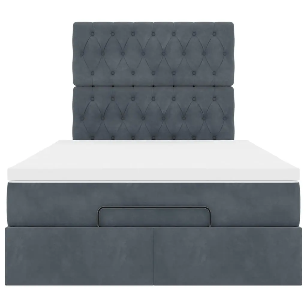 King Single Ottoman Bed with Pocket Spring Mattresses