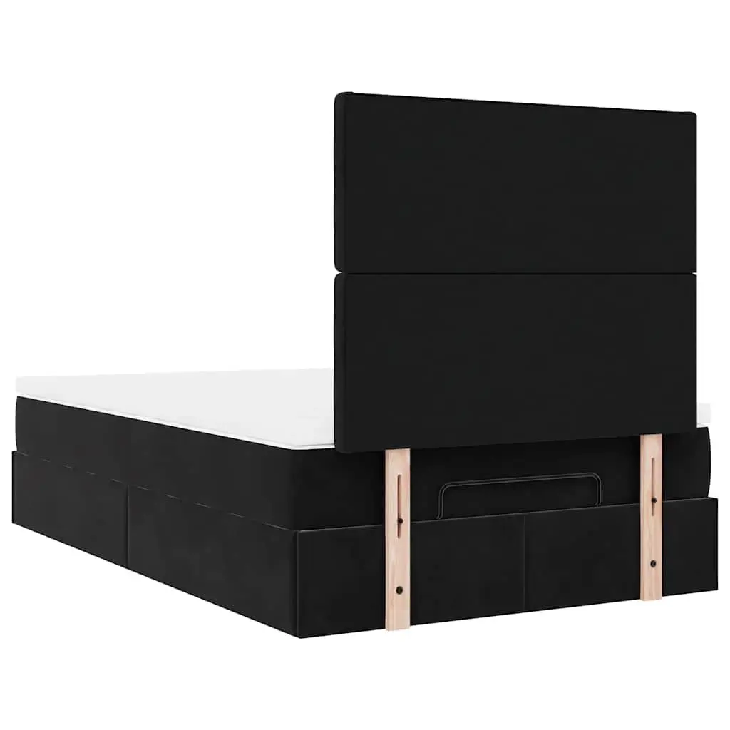 Ottoman Bed with Pocket Spring Mattress & LED