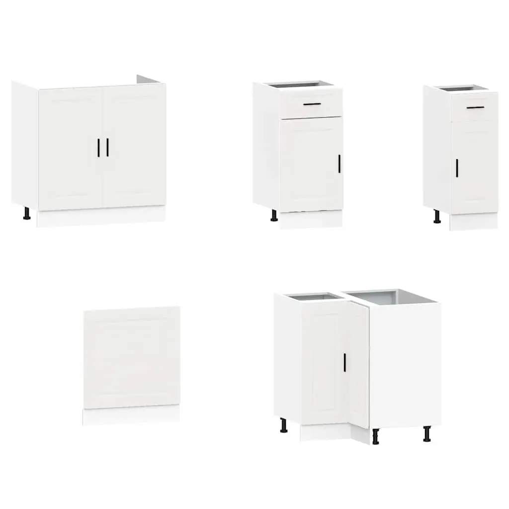 11-Piece Kitchen Cabinet Set in White