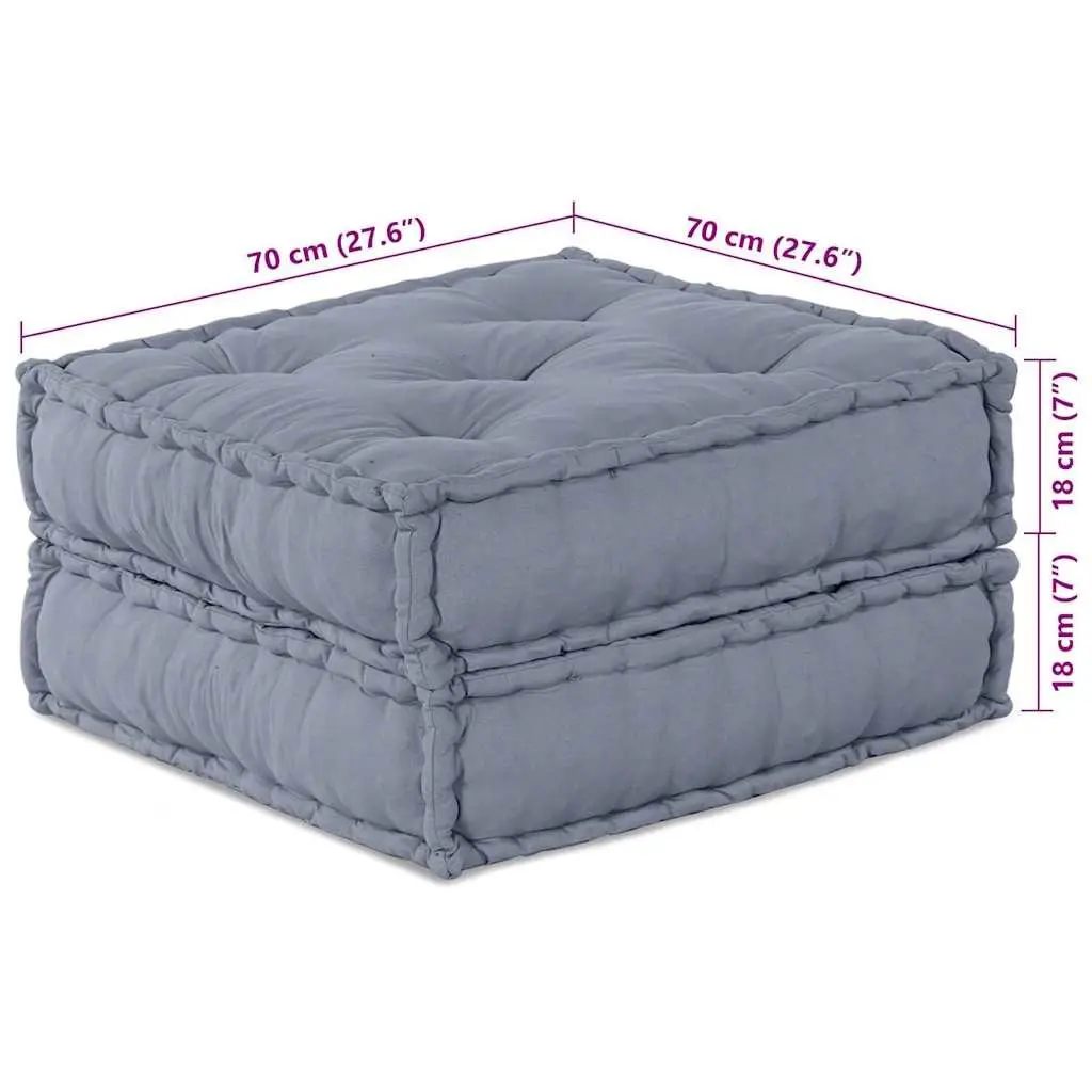 4-Piece Modular Grey Sofa Unit for Indoor/Outdoor Use