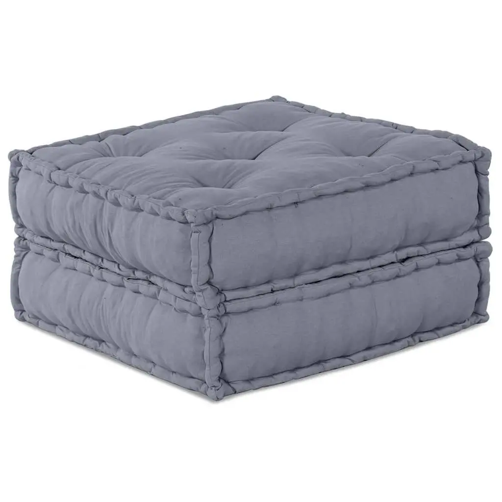 Grey Modular Sofa Unit, 2 Pieces 140 x 70 x 36 cm