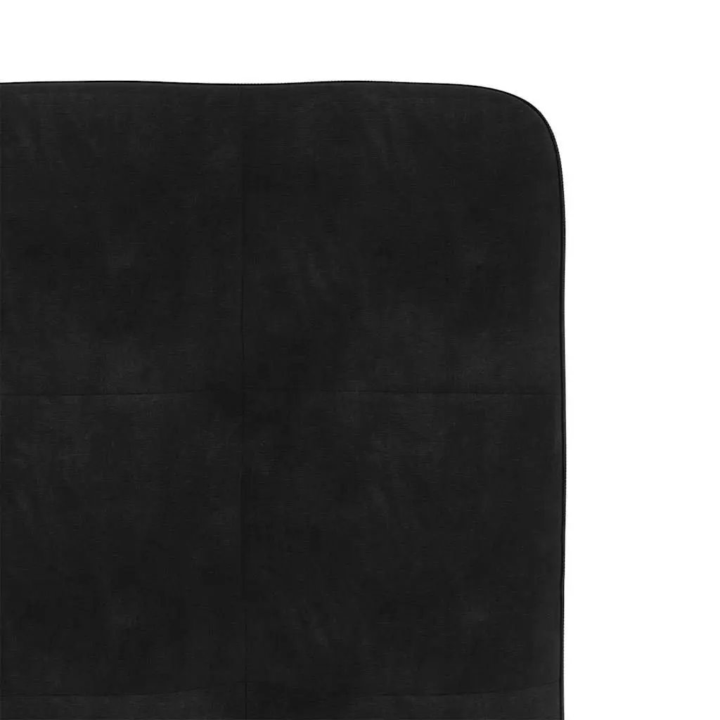 Dining Chairs Velvet Black 4 Piece Set