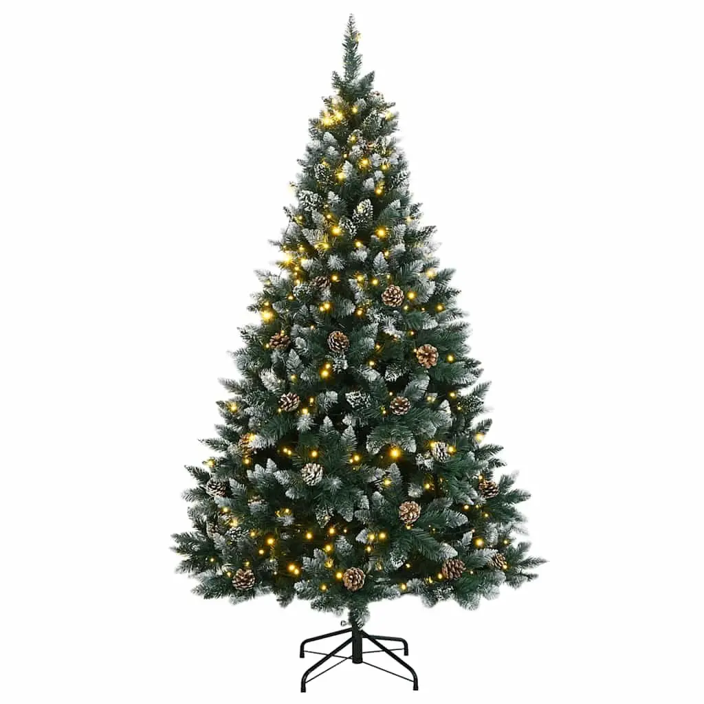Artificial Christmas Tree PVC 120 cm Green 150 LED Lights