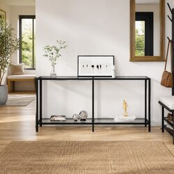 Elegant Tempered Glass Console Table for Modern Spaces