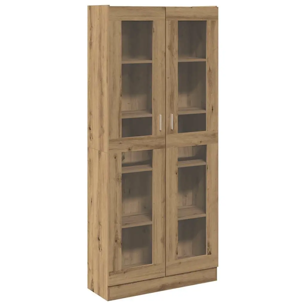 Brown Highboard Cabinet for Decorative Storage