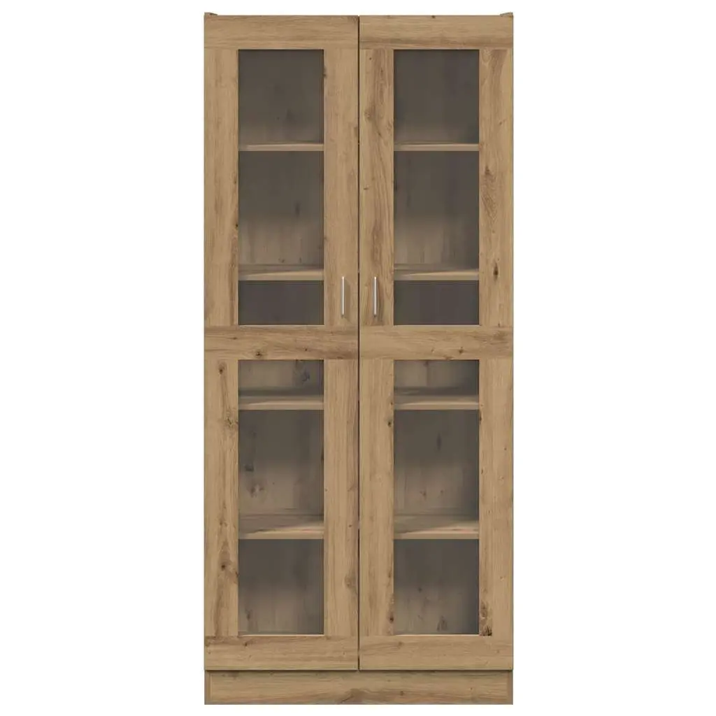 Brown Highboard Cabinet for Decorative Storage