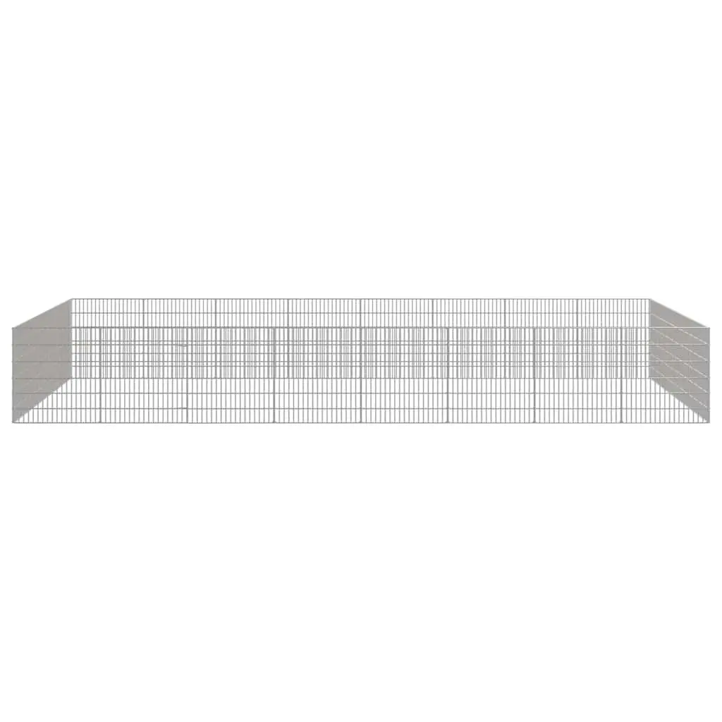 24-Panel Small Animal Enclosure Pen 54x60cm