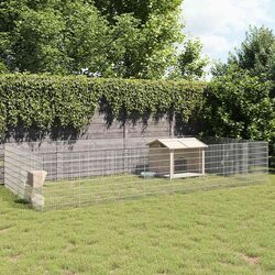Durable 24-Panel Small Animal Enclosure for Pets