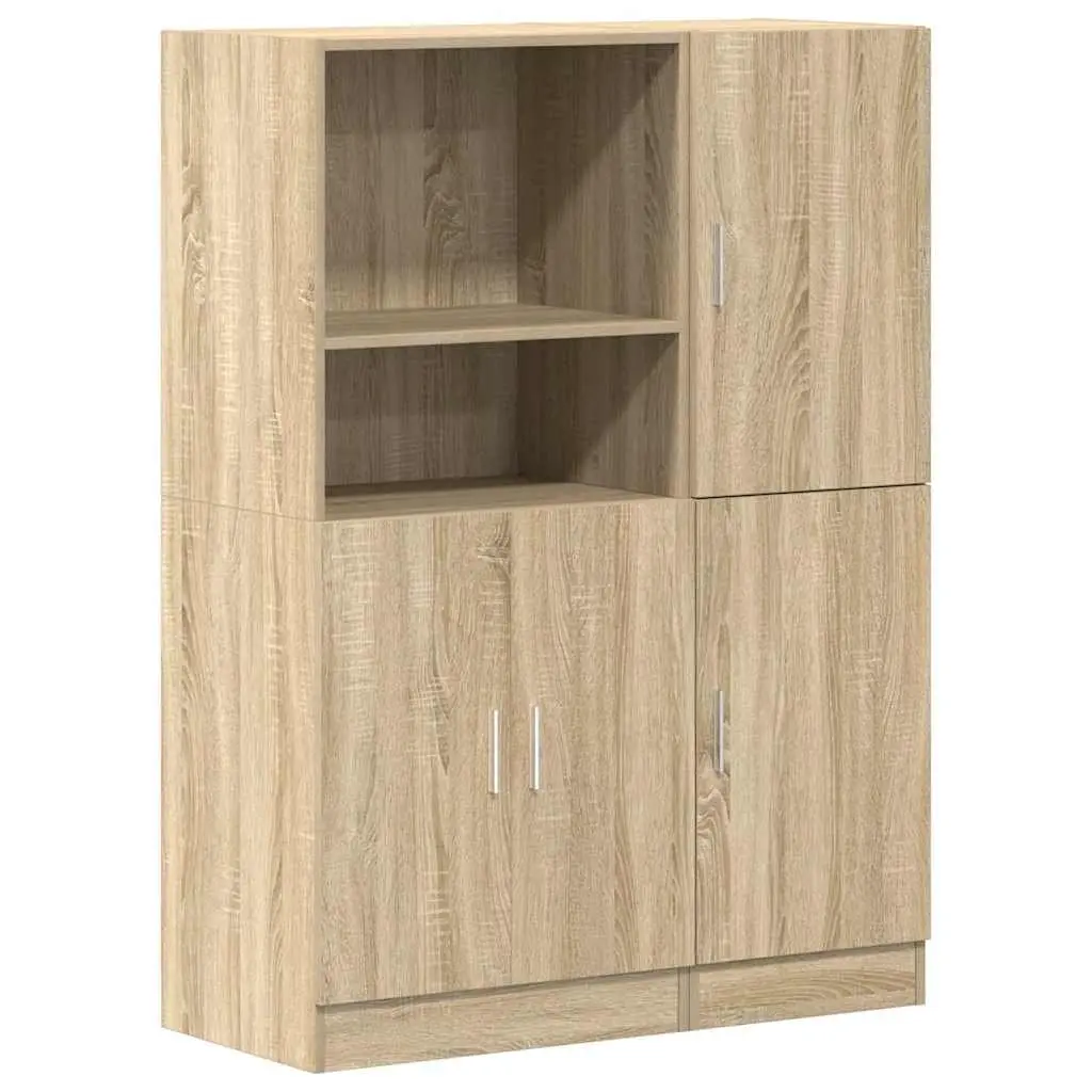 2-Piece Wall Mounted Kitchen Cabinet Set