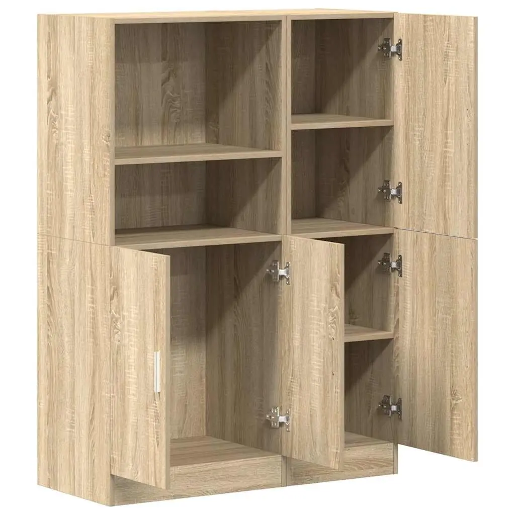 2-Piece Wall Mounted Kitchen Cabinet Set