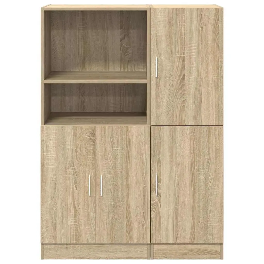 2-Piece Wall Mounted Kitchen Cabinet Set