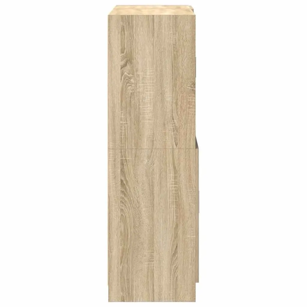 2-Piece Wall Mounted Kitchen Cabinet Set