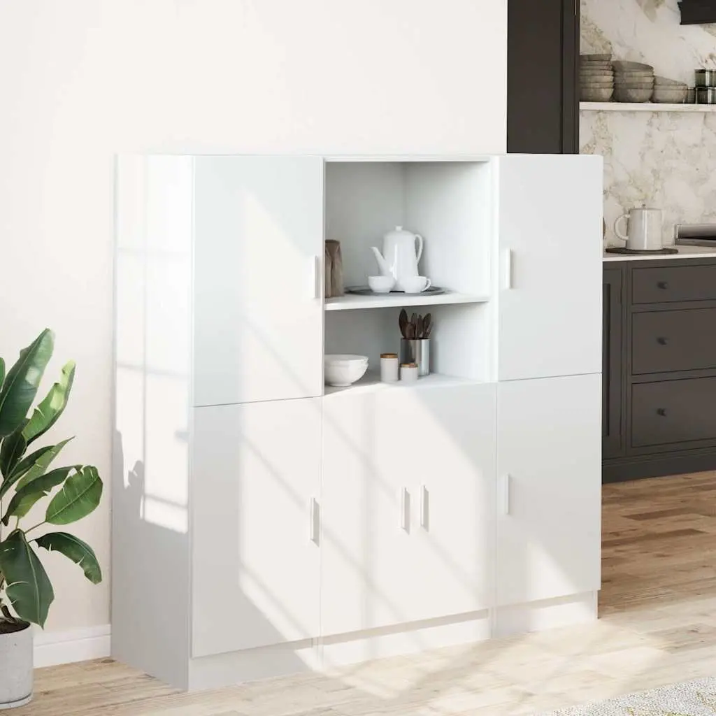 3 Piece Kitchen Cabinet Set for Wall Mounting