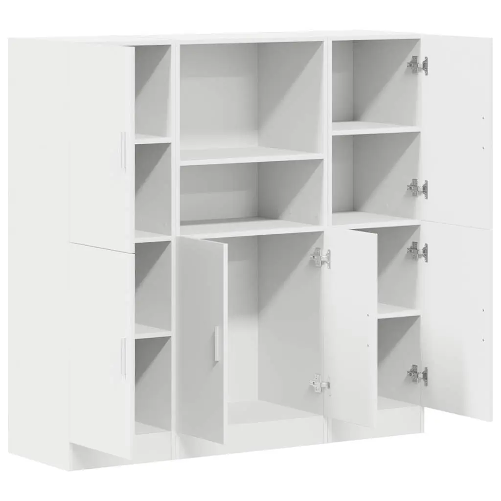 3 Piece Kitchen Cabinet Set for Wall Mounting