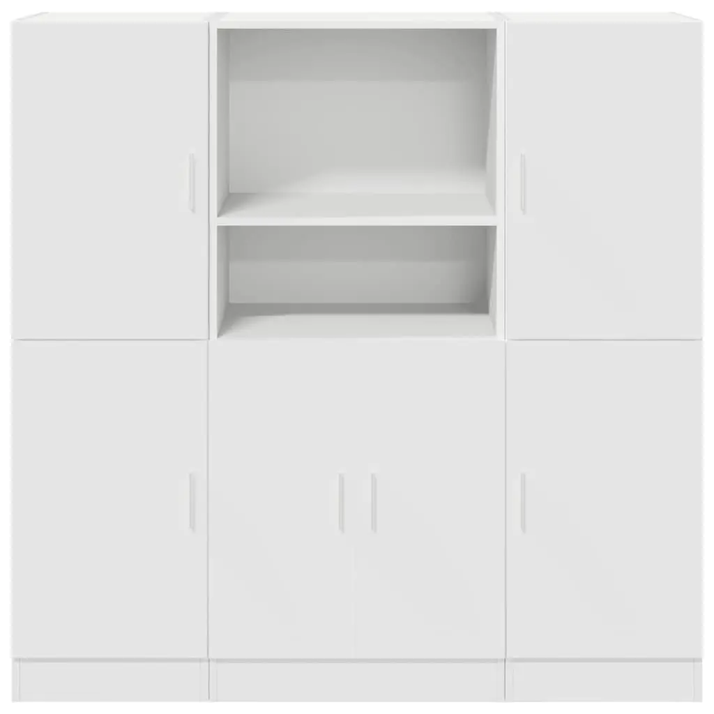 3 Piece Kitchen Cabinet Set for Wall Mounting
