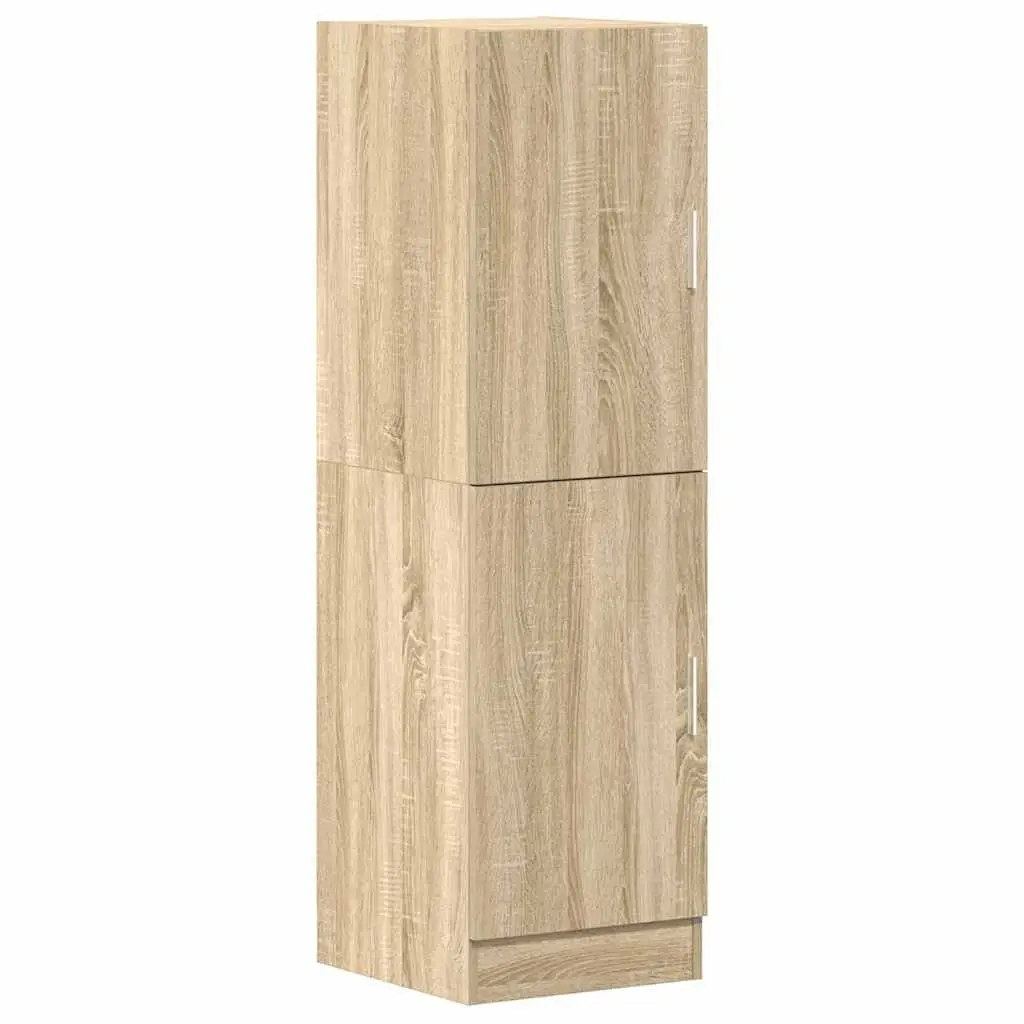 3-Piece Brown Kitchen Cabinet Set with Moisture-Resistant Wood