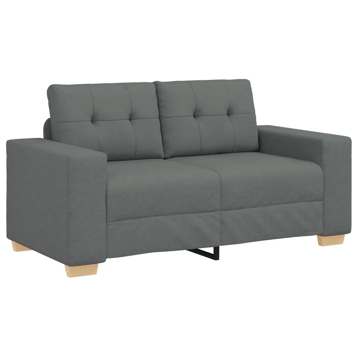 Modular 3-Piece Sofa Set in Dark Grey
