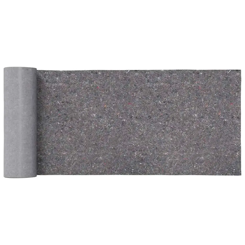 Painter Fleece Roll Non-woven Fabric 50m x 1m Grey Non-slip 2 Pack