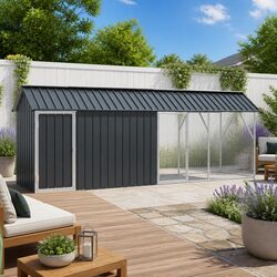 Galvanised Steel Anthracite Bird Cage for Outdoors