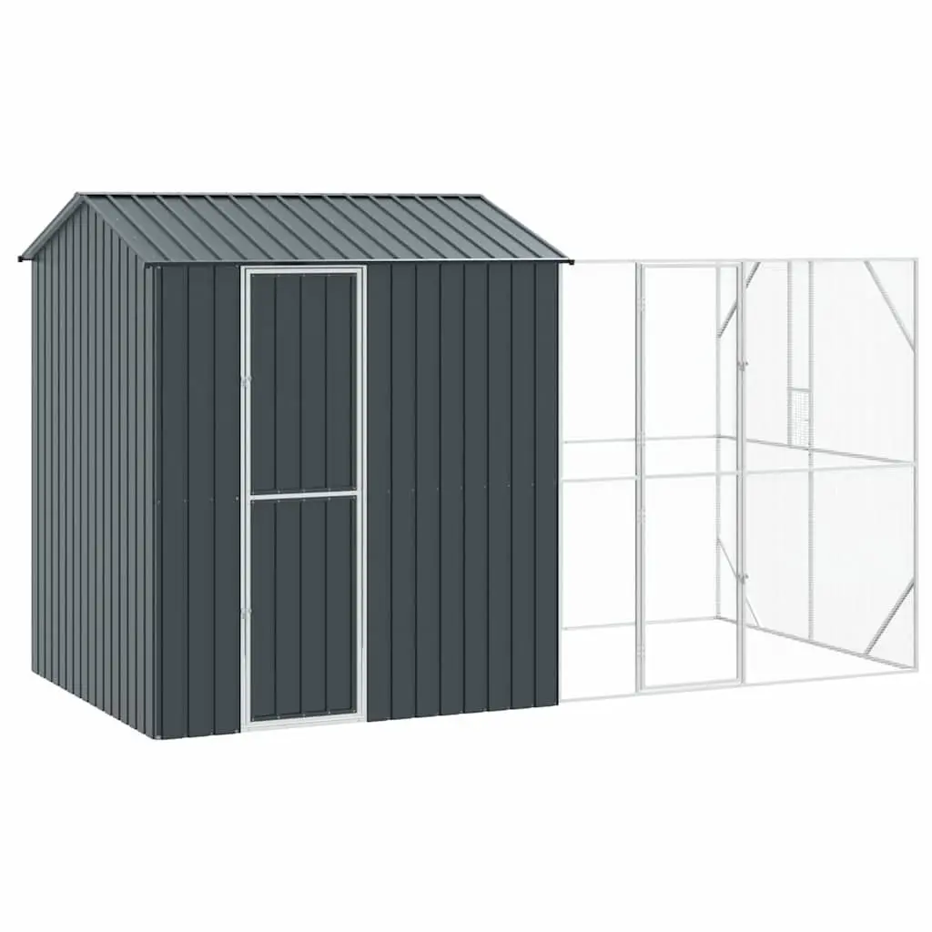 Large Rectangular Galvanised Steel Outdoor Bird Cage