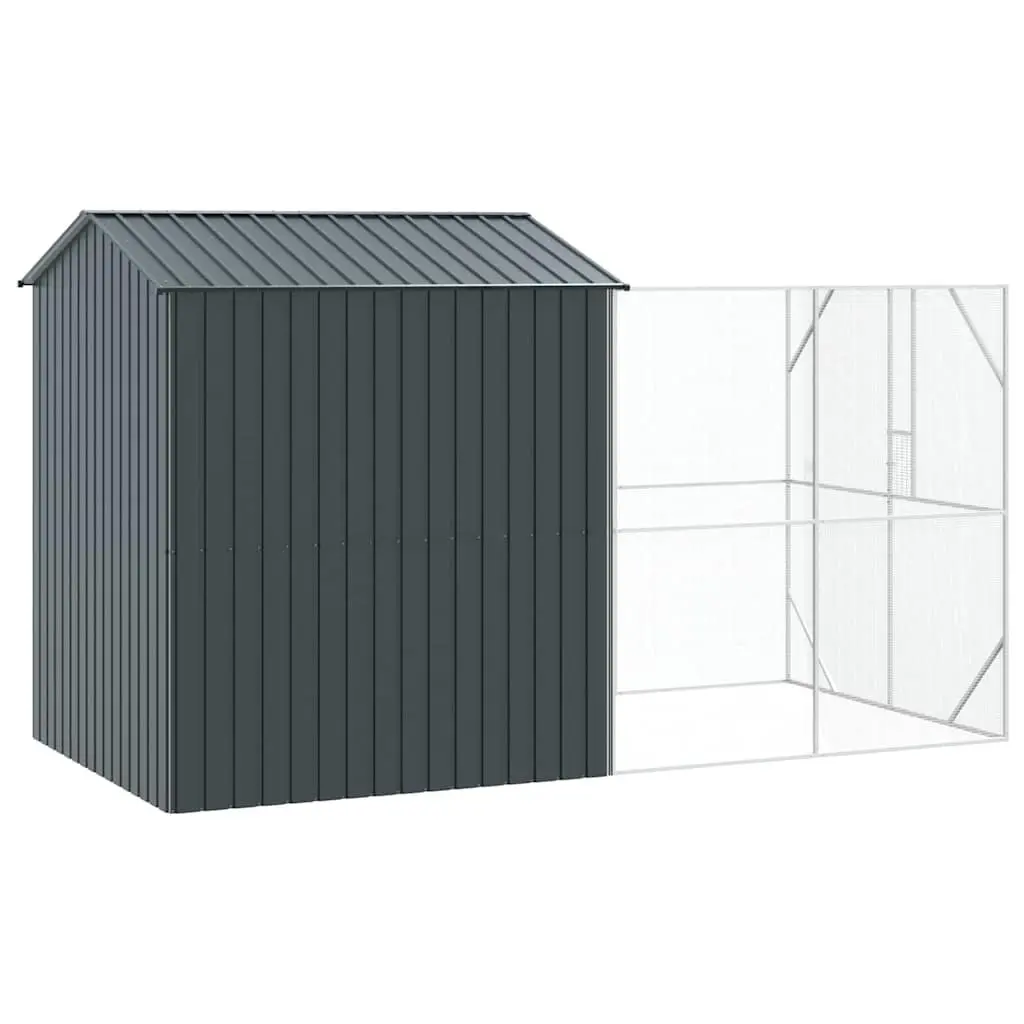 Large Rectangular Galvanised Steel Outdoor Bird Cage