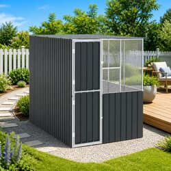 Galvanised Steel Bird Cage for Outdoor Spaces