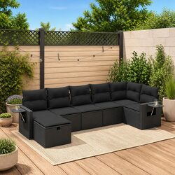 High-Quality 7 Piece Garden Sofa Set for Your Patio