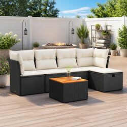 Durable 6-Piece Garden Sofa Set for Outdoor Use