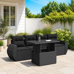 Premium 5-Piece Garden Sofa Set for Outdoor Relaxation