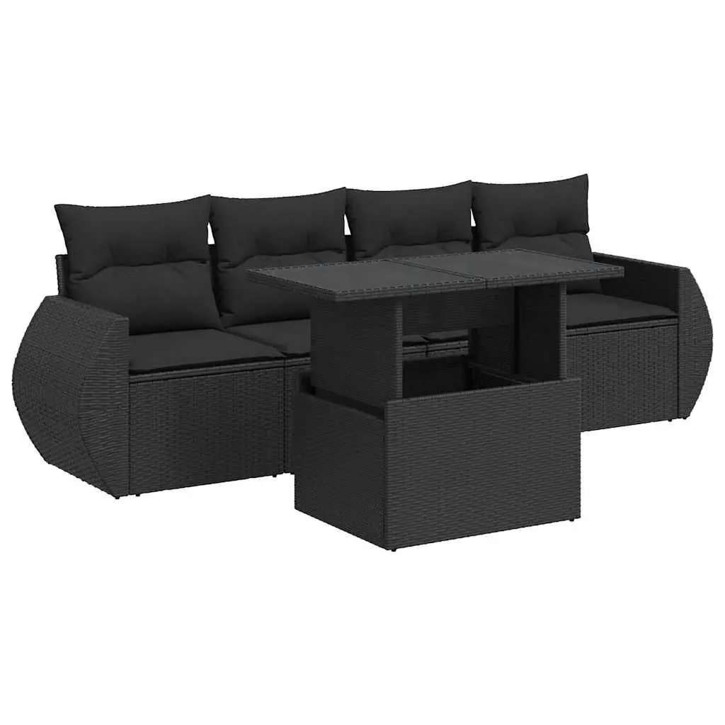 5-Piece Garden Sofa Set for Outdoor Relaxation