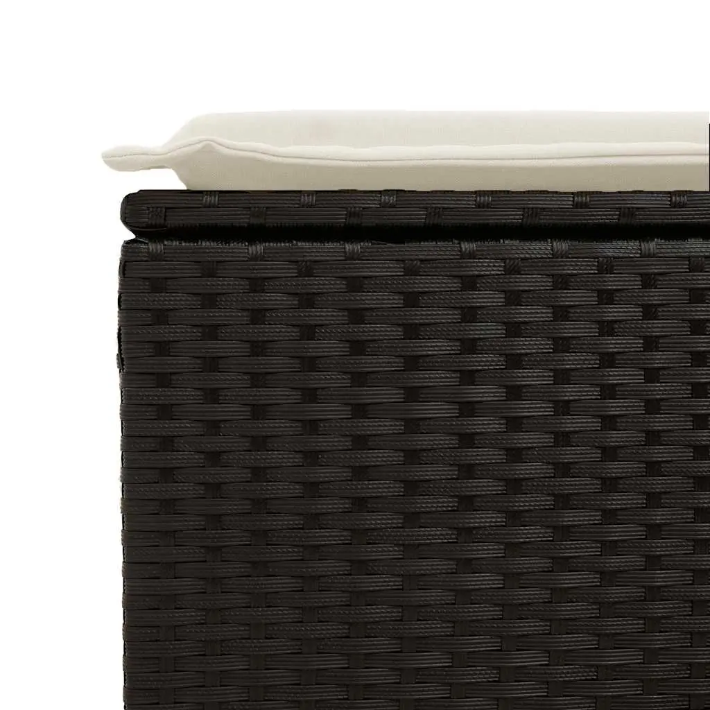 6-Piece Outdoor Sofa Set with Storage Cushions
