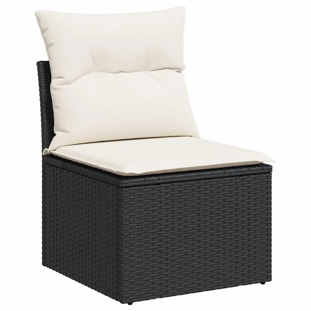 6-Piece Outdoor Sofa Set with Storage Cushions