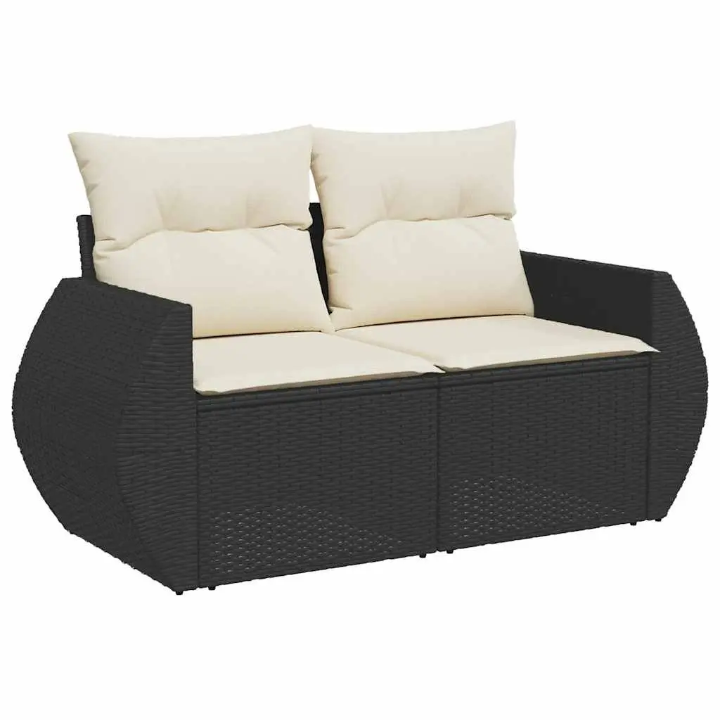 6-Piece Outdoor Sofa Set with Storage Cushions