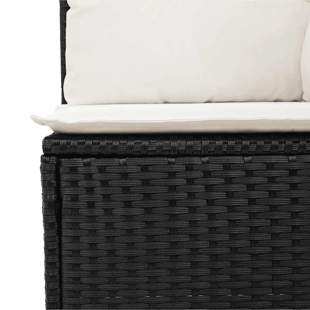6-Piece Outdoor Sofa Set with Storage Cushions