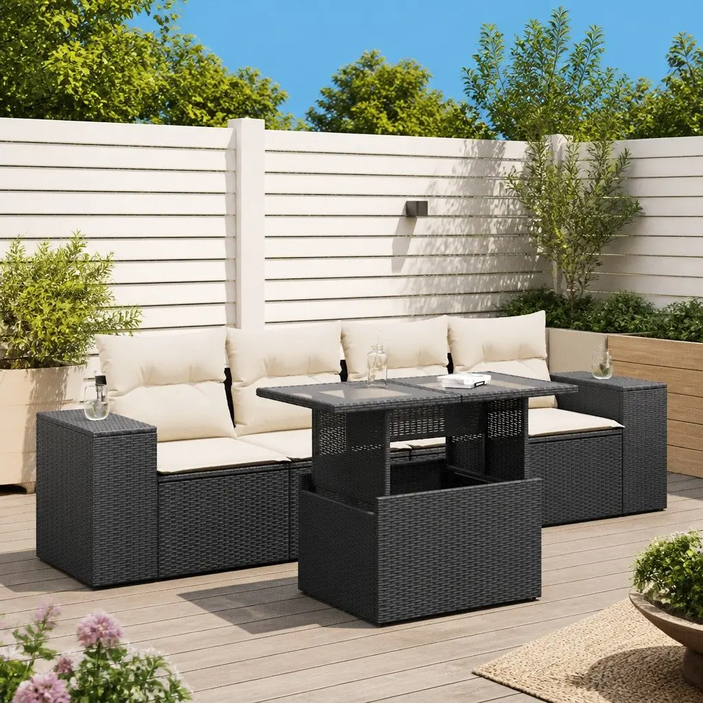 Modular 5-Piece Garden Sofa Set