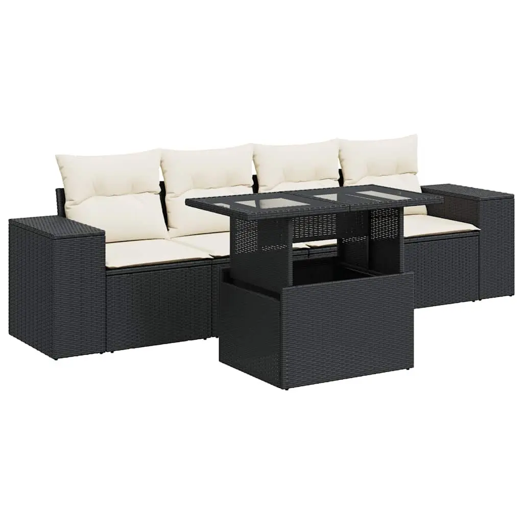 Modular 5-Piece Garden Sofa Set