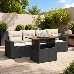 High-Quality 5-Piece Outdoor Garden Sofa Set with Storage