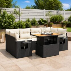 Durable 7-Piece Garden Sofa Set for Outdoor Living