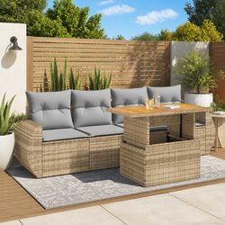 Premium 5 Piece Garden Sofa Set for Outdoor Spaces