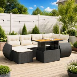 Premium 7-Piece Garden Sofa Set for Outdoor Relaxation